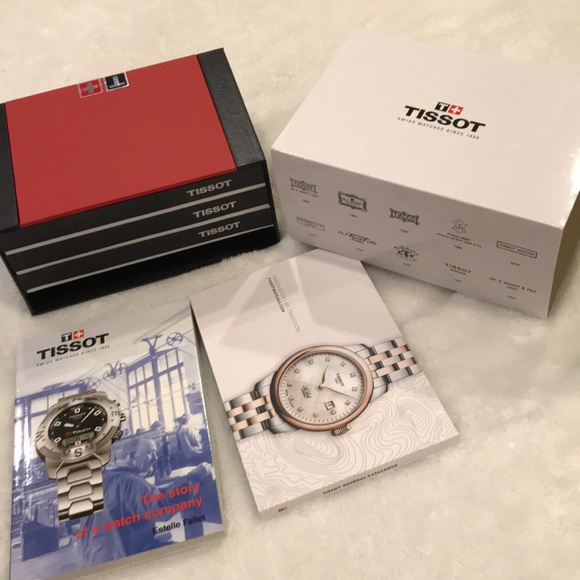 TISSOT WOMEN’S T-round mother of pearl watch, 25mm main image 13